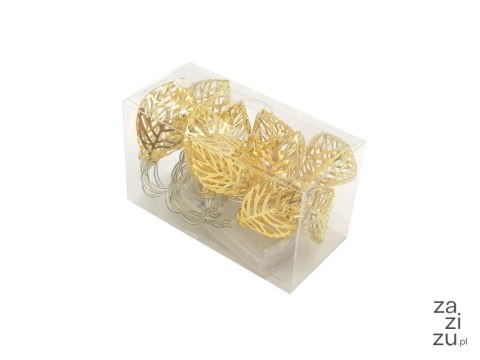 Lampki listki metal LED św. ciepłe zimne Lampki listki metal LED św. ciepłe zimne