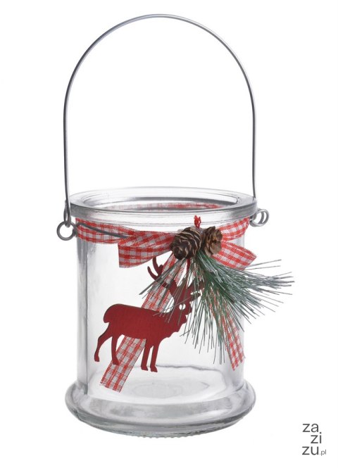 Osłonka 6szt. świąteczna na tea light 10cm | HKC-013003S Osłonka 6szt. świąteczna na tea light 10cm | HKC-013003S
