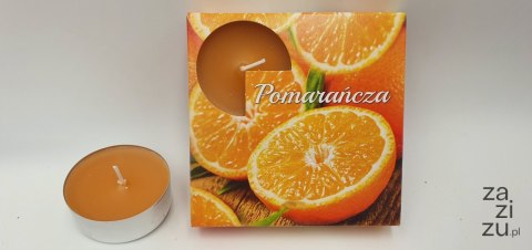 Podgrzewacz zapachowy 4szt. maxi pomarańcza | TL01POM Podgrzewacz zapachowy 4szt. maxi pomarańcza | TL01POM