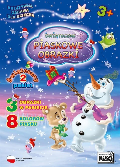 Świąteczne piaskowe obrazki , Świąteczny pakiet nr. 2 Świąteczne piaskowe obrazki , Świąteczny pakiet nr. 2