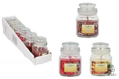 Świeca 6szt. zapachowa 70g mix 3 zapachów w słoiku Świeca 6szt. zapachowa 70g mix 3 zapachów w słoiku