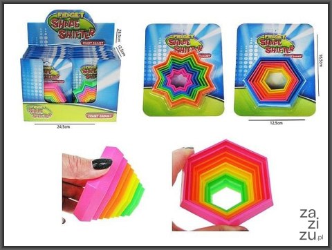 Układanka magiczne wzory 3D 9cm 2-rodzaje Układanka magiczne wzory 3D 9cm 2-rodzaje