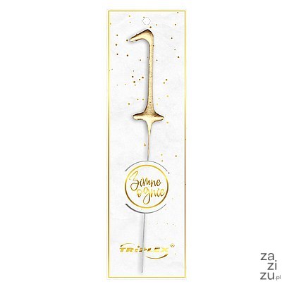 Zimne ognie F1-Cyfra "1" 12-51 12szt Zimne ognie F1-Cyfra "1" 12-51 12szt