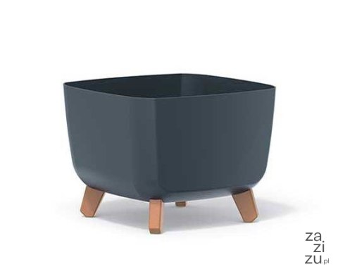 Doniczka GRACIA SQUARE 29cm - antracytowy Doniczka GRACIA SQUARE 29cm - antracytowy