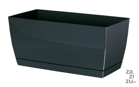 Doniczka ziołówka COUBI 24x12xh11cm grafit Doniczka ziołówka COUBI 24x12xh11cm grafit