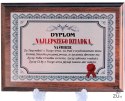 Dyplom drewniany SUPER DZIADKA DDR04