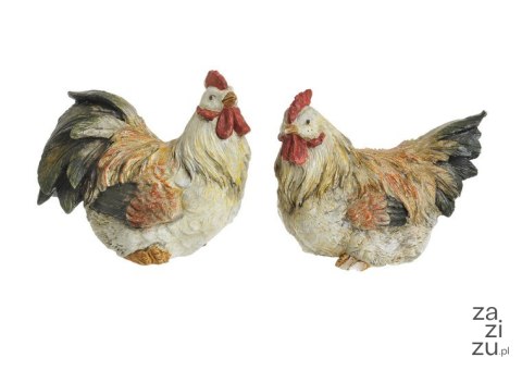 Figurka kogucik/kurka 6cm 12szt 36CAN0617 Figurka kogucik/kurka 6cm 12szt 36CAN0617