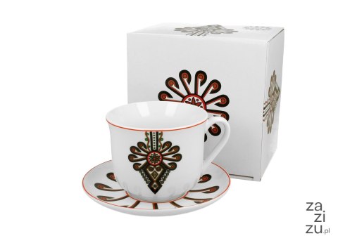 Filiżanka jumbo ze spodkiem 470ml PARZENICA Filiżanka jumbo ze spodkiem 470ml PARZENICA