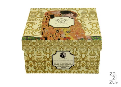 Filiżanka ze spodkiem 280ml THE KISS ECRU by Gustav Klimt Filiżanka ze spodkiem 280ml THE KISS ECRU by Gustav Klimt