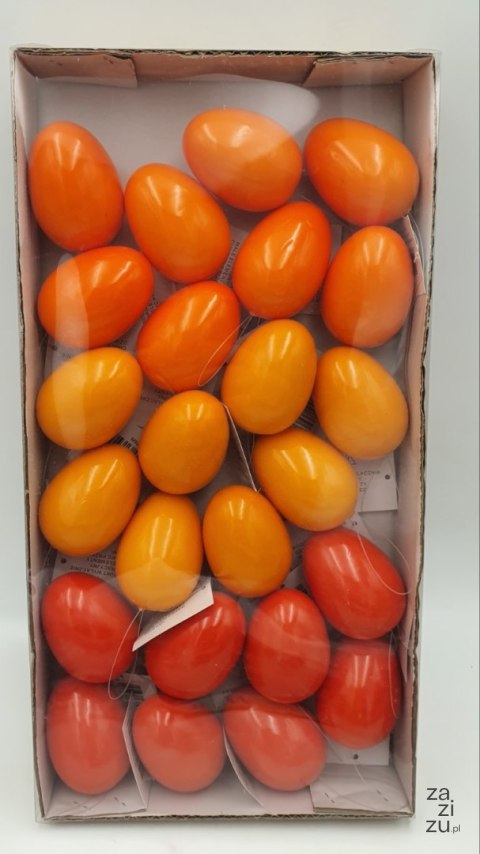 Jajka 24szt POMARAŃCZOWE M92205 Jajka 24szt POMARAŃCZOWE M92205