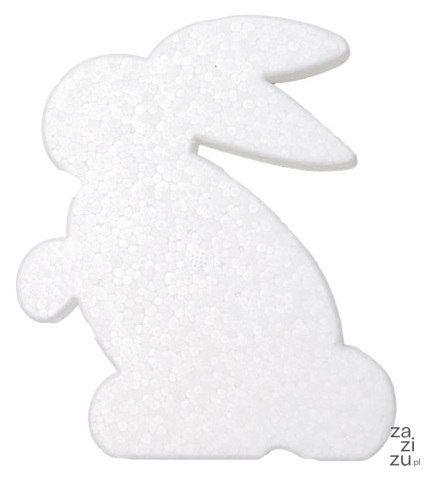Królik styropianowy płaski op. 6szt 14x11x2cm | BKP-9312 Królik styropianowy płaski op. 6szt 14x11x2cm | BKP-9312