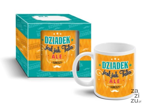 Kubek Boss 300ml Dziadek jest jak Tata ale fajniejszy Kubek Boss 300ml Dziadek jest jak Tata ale fajniejszy