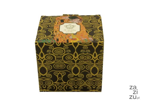 Kubek baryłka z zaparzaczem 430ml THE KISS Brown by Gustav Klimt Kubek baryłka z zaparzaczem 430ml THE KISS Brown by Gustav Klimt