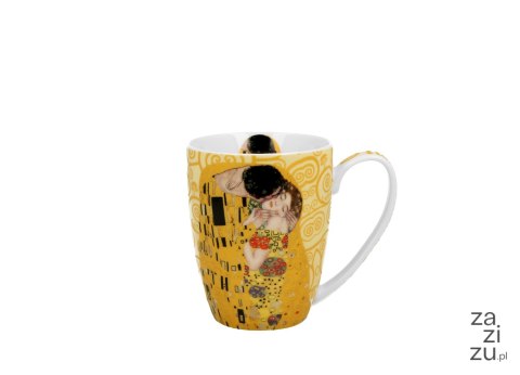 Kubek classic 350ml THE KISS Ecru by Gustav Klimt Kubek classic 350ml THE KISS Ecru by Gustav Klimt