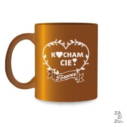 Kubek złoty KOCHAM CIĘ KZW06