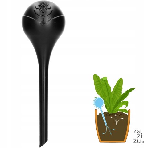 Kula nawadniająca do roślin czarna 400ml | 720921 Kula nawadniająca do roślin czarna 400ml | 720921
