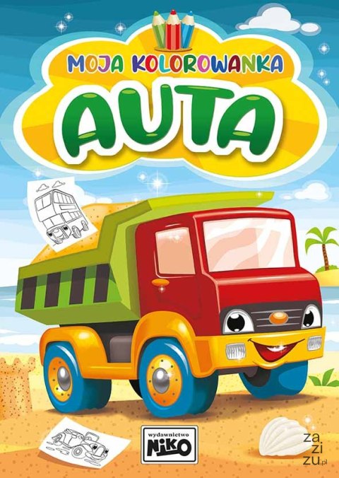 Moja kolorowanka auta Moja kolorowanka auta