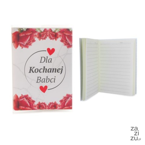 Notes z napisem "Dla Kochanej Babci" Notes z napisem "Dla Kochanej Babci"