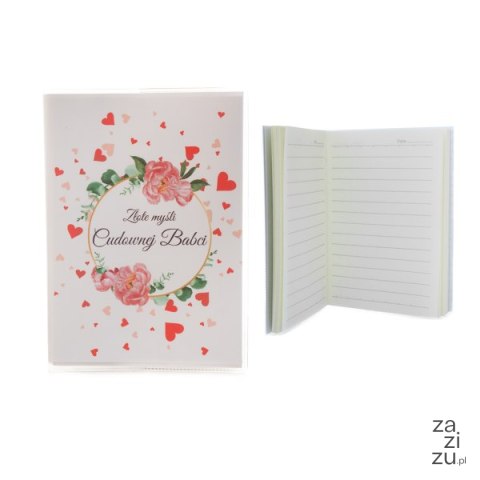 Notes z napisem " Złote myśli Cudownej Babci" Notes z napisem " Złote myśli Cudownej Babci"