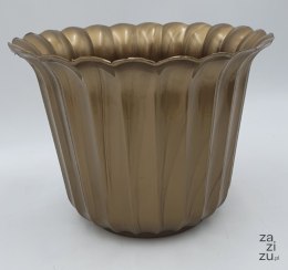 Osłonka muszelka 18cm złota