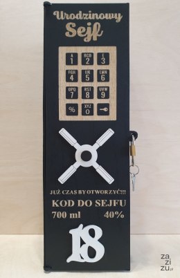 Stojak na alkohol sejf 