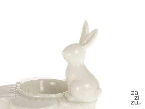 Świecznik dekoracja 4szt ZAJĄCZEK 11,5x10x10cm Świecznik dekoracja 4szt ZAJĄCZEK 11,5x10x10cm
