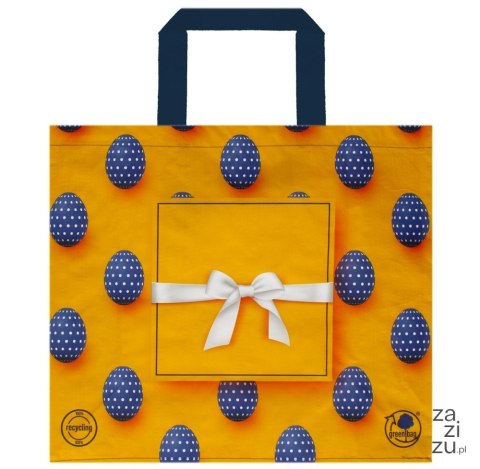Torba na zakupy 45x40x18cm PREZENTY Z JAJEM Torba na zakupy 45x40x18cm PREZENTY Z JAJEM