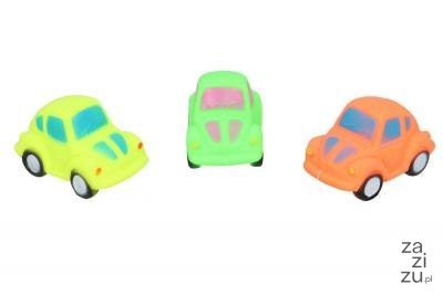 Zabawka gumowa dla zwierząt 8,5x4,5x5cm AUTO 6szt Zabawka gumowa dla zwierząt 8,5x4,5x5cm AUTO 6szt