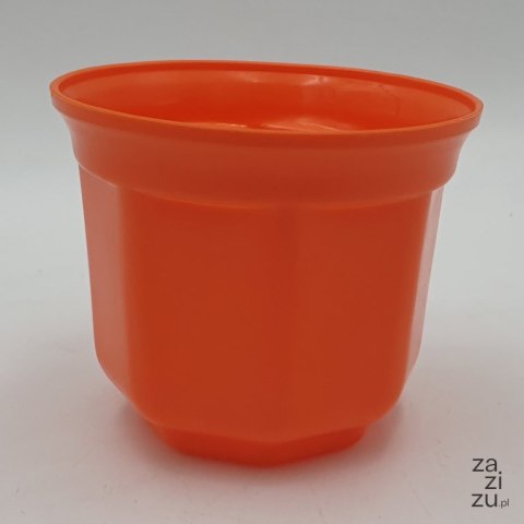 Doniczka osłonka Sopot 8 cm orange 20 szt Doniczka osłonka Sopot 8 cm orange 20 szt