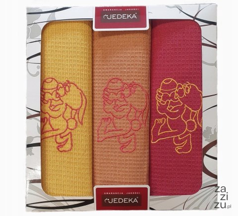 Komplet ścierek Wielkanoc 3szt. 45x60cm - Haft Komplet ścierek Wielkanoc 3szt. 45x60cm - Haft