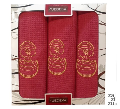 Komplet ścierek Wielkanoc 3szt. 45x60cm - Haft Komplet ścierek Wielkanoc 3szt. 45x60cm - Haft