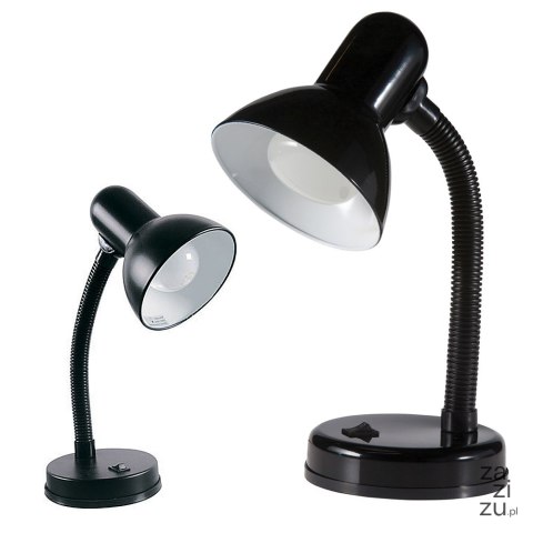 Lampka biurkowa regulowana szkolna na biurko nocna CZARNA Lampka biurkowa regulowana szkolna na biurko nocna CZARNA
