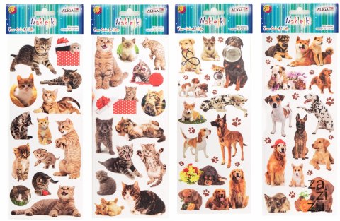 Naklejki 6szt mix wzorów NK-3695 Naklejki 6szt mix wzorów NK-3695