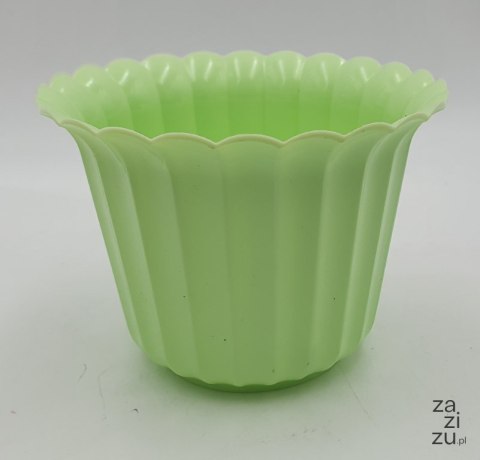 Osłonka /doniczka MUSZELKA 9cm pistacja 20szt Osłonka /doniczka MUSZELKA 9cm pistacja 20szt