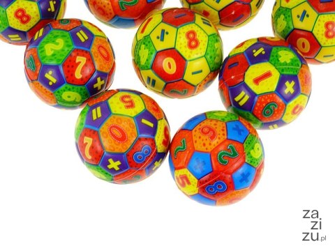 Piłeczka piankowa 6cm 12szt MATEMATYKA Piłeczka piankowa 6cm 12szt MATEMATYKA