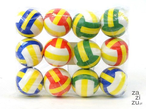 Piłeczki piankowe miękkie 6cm opak 12szt SIATKÓWKA Piłeczki piankowe miękkie 6cm opak 12szt SIATKÓWKA