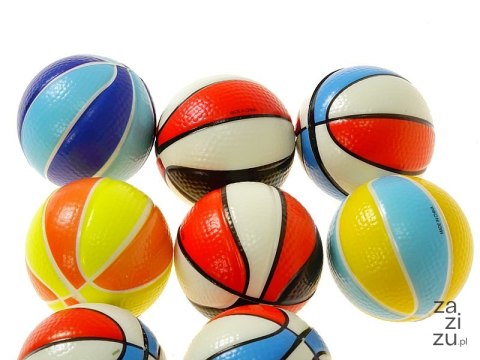 Piłka piankowa 6,3cm 12szt KOSZYKÓWKA Piłka piankowa 6,3cm 12szt KOSZYKÓWKA