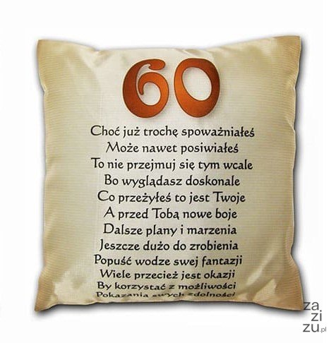 Poduszka Obywatelu! Jubilacie właśnie przekroczyłeś 60 | S7 Poduszka Obywatelu! Jubilacie właśnie przekroczyłeś 60 | S7