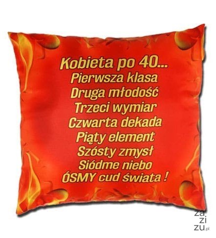 Poduszka Piekielnie fajna 40 | S134 Poduszka Piekielnie fajna 40 | S134