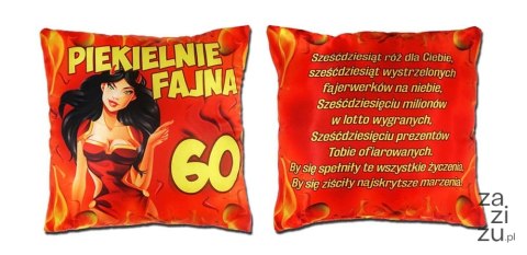 Poduszka Piekielnie fajna 60 | S136 Poduszka Piekielnie fajna 60 | S136
