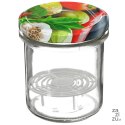 Słoik 346 ml z zakrętką i dociskiem - 6 szt. 132329