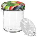 Słoik 346 ml z zakrętką i dociskiem - 6 szt. 132329