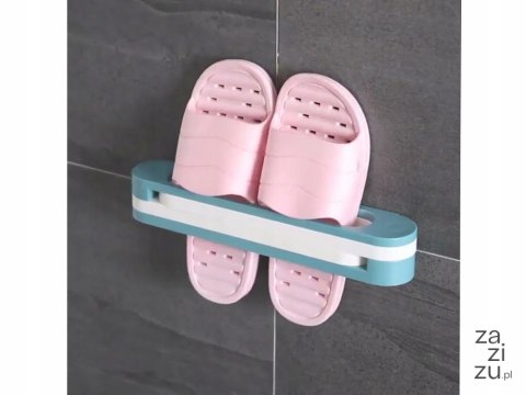 Uchwyt na kapcie półka wieszak na buty na ścianę 24029 Uchwyt na kapcie półka wieszak na buty na ścianę 24029