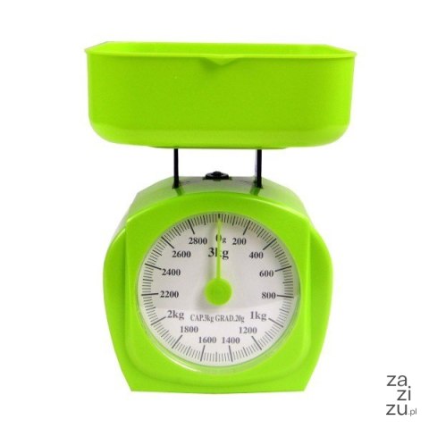 Waga kuchenna zielona 3kg | WG 203 Waga kuchenna zielona 3kg | WG 203