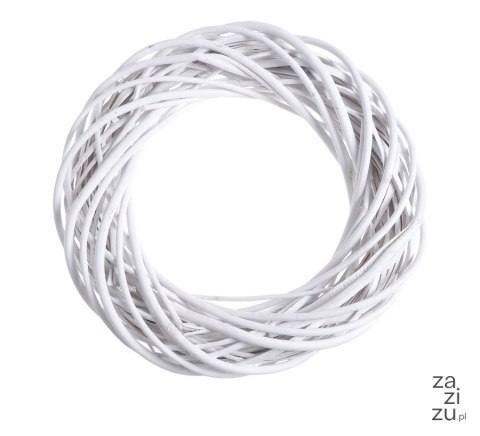 Wianek biały 35cm | 42CAN80518-35_W Wianek biały 35cm | 42CAN80518-35_W