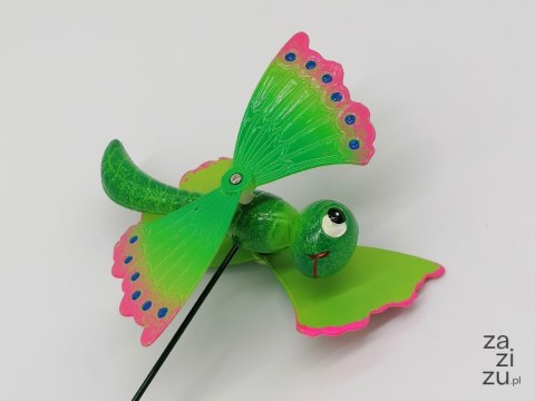 Wiatraczek dekoracyjny PSZCZÓŁKA 16x6,5cm wys, 64cm Wiatraczek dekoracyjny PSZCZÓŁKA 16x6,5cm wys, 64cm