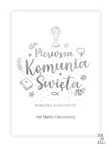 Album A5 Pamiątka Komunii od Matki Chrzestnej NR016 Album A5 Pamiątka Komunii od Matki Chrzestnej NR016