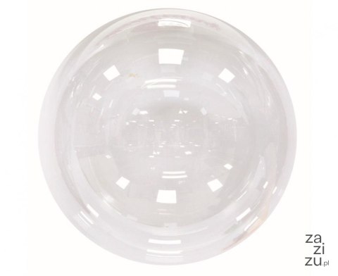Balon Aqua - kryształowy bez nadruku 65cm KR-30BN