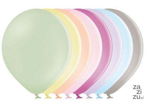 Balony 23cm Makaron 100szt. BAL.10G- MIX Balony 23cm Makaron 100szt. BAL.10G- MIX