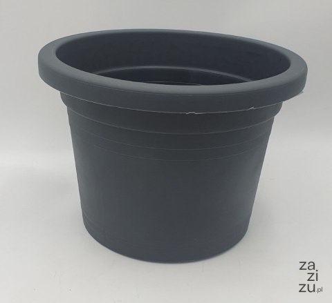 Doniczka 28cm ciemno szara BERTA Doniczka 28cm ciemno szara BERTA